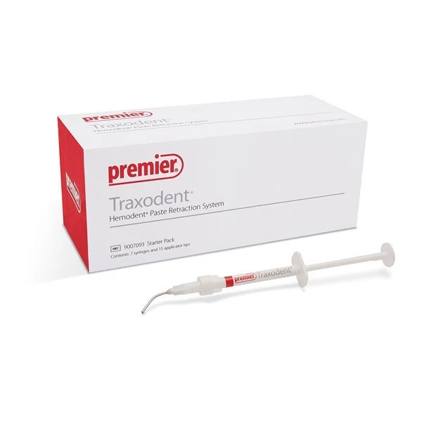 Premier Traxodent Hemodent Paste Retraction System Starter Kit