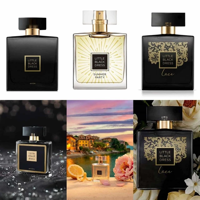 SALE AVON LITTLE Black Dress EDP, Summer Party, Lace, Holiday, 50ml, NEW  8.12 - PicClick UK
