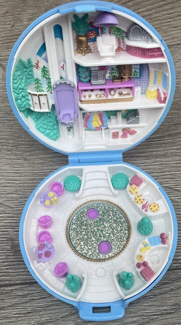 Polly Pocket Bluebird – Patinoire Skating Party De 1989 – Complet Et En état !