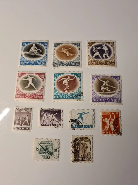 Briefmarken Polen  lot Gestempelt.