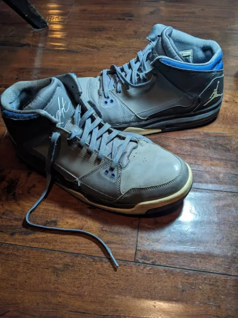 Nike Mens Jordan Flight Origin 599593-006 Gray Basketball Shoes Sneakers Sz 13