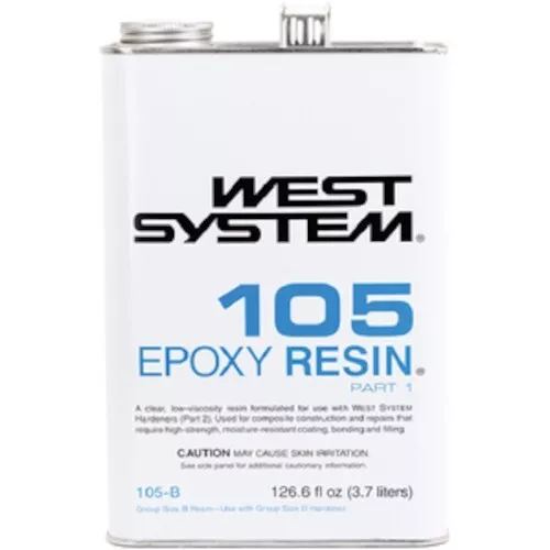 West System 105 Epoxy Resin, Clear - .98 Gallon