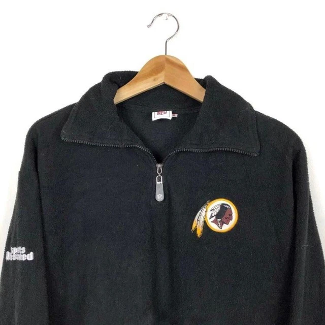 Zip quarto NFL pile nero - taglia uomo L