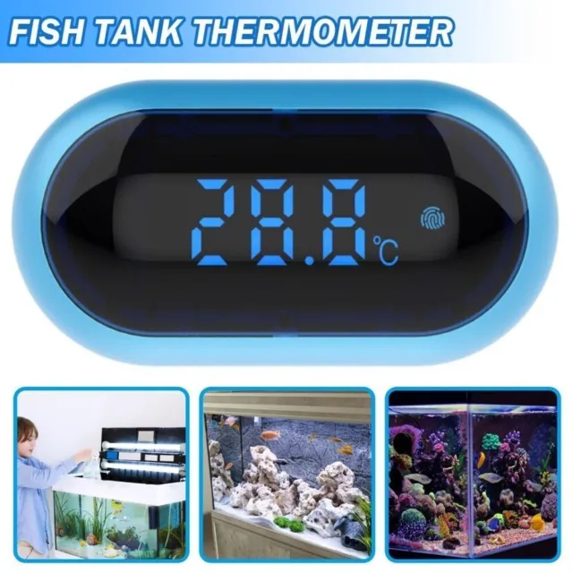 Digital Aquarium Thermometer with High Precision Sensor Fish Tank Thermometer