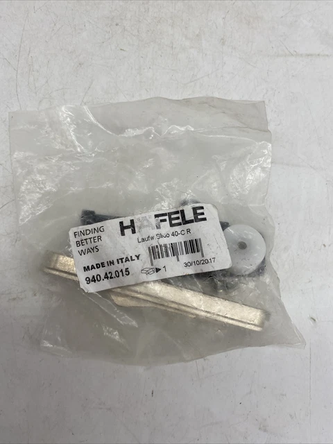 Hafele 940.42.015 Sliding Door Hardware Laufw Slido 40-C R Rollers
