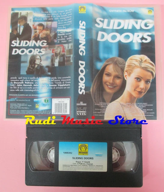 FILM VHS SLIDING DOORS Paltrow MEDUSA 1998 (F4**) no dvd EUR 2