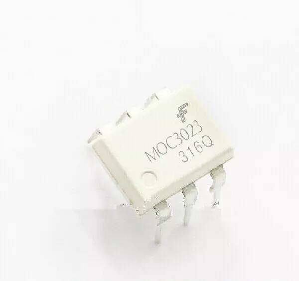 2Pcs Moc3023 Optocoupler Triac-Out 6-Dip Fsc New Good Quality