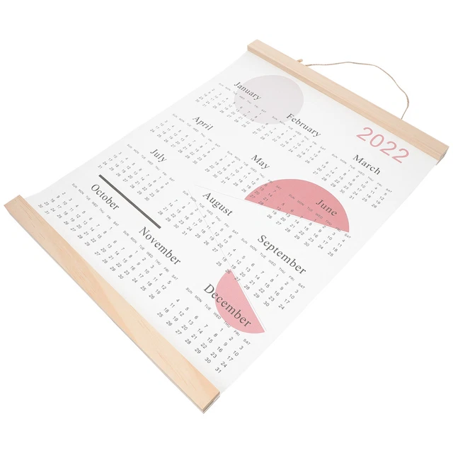 Calendrier Mural Anniversaire En Bois - 100 Disques à Personnaliser - DIY Rappel Dates Importantes