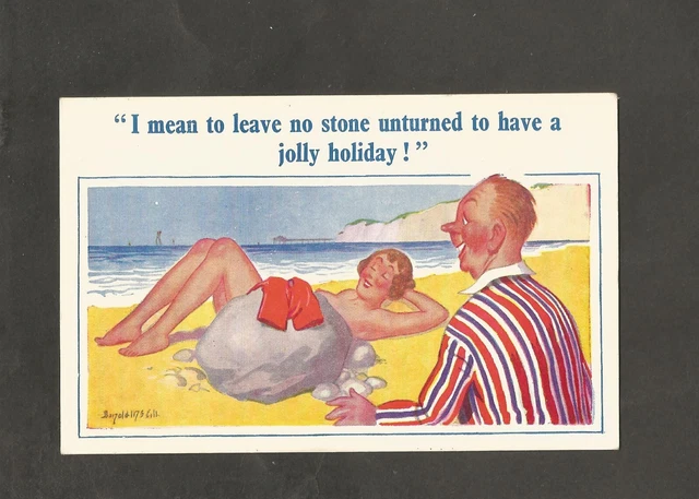 SAUCY POSTCARD DONALD McGill New Comic Series 1999 Beach 3 99 