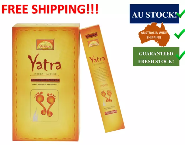 Parimal Yatra Natural Incense Sticks 15g [12 pack] , Fresh Stock