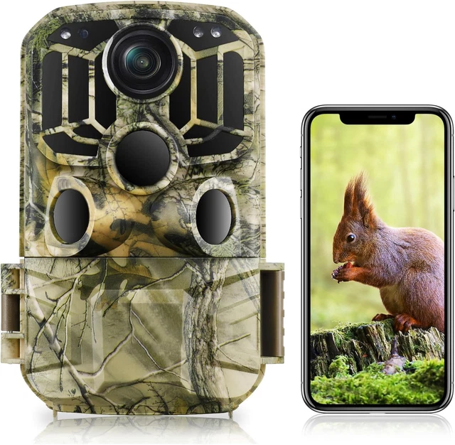 Waterproof Camera XTU Cellular Trail Camera 4G LTE 2K Game