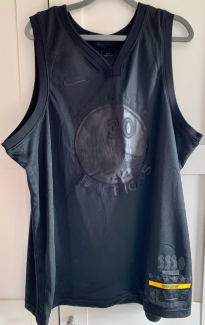 NBA BASKETBALL JERSEY. Golden State Warriors. Stephen Curry MVP