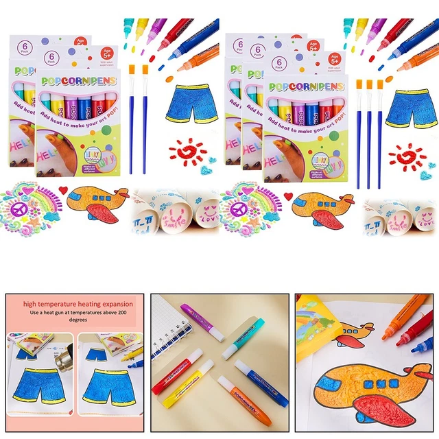 Skurrile flauschige Stifte für einzigartige Kunstprojekte ideal für Kinder und