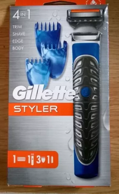 Gillette 4 in1 Styler: Borte, Kante, Rasiere, Körper - Styling-Kit. *BRANDNEU*
