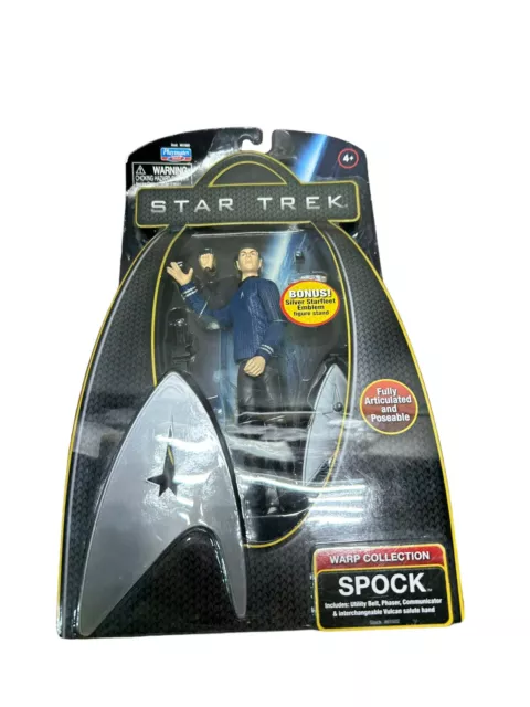 Playmates Star Trek Warp Collection Spock Action Figure 2009