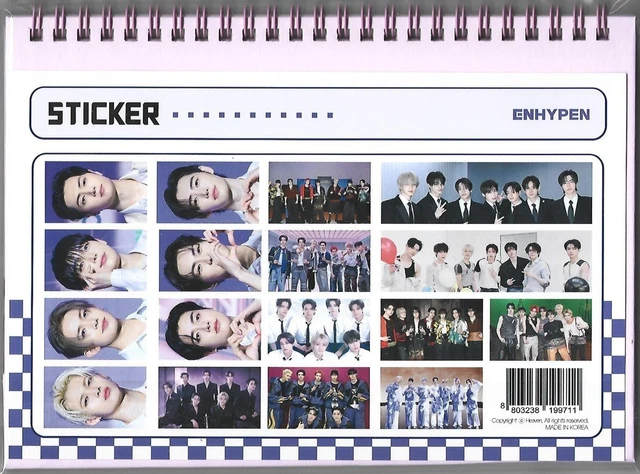 ENHYPEN PHOTO CALENDAR 2026 &amp; 2027 K-POP 2026.01-3 £25.20 - PicClick UK