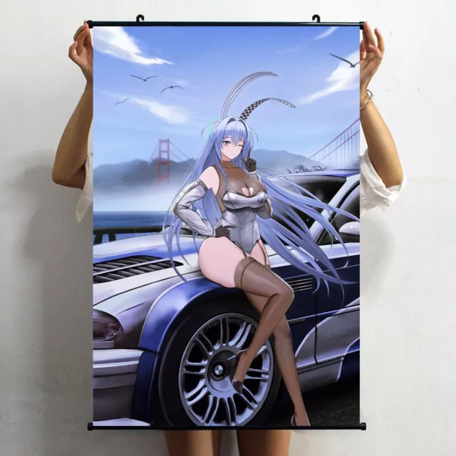 Japanese Anime Azur Lane Hot Gril Wall Scroll Home Decor Cosplay Poster