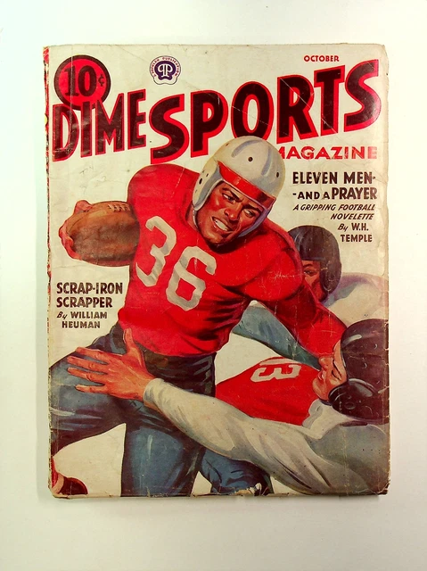 Dime Sports Magazine Pulp Oct 1943 Vol. 13 #5 GD/VG 3.0