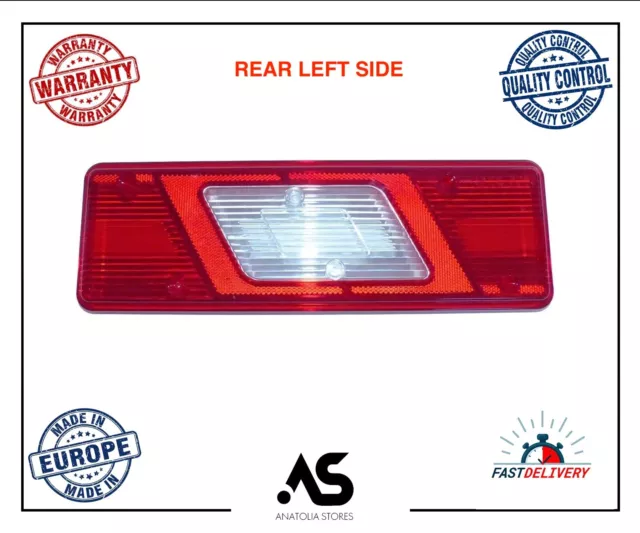 Tail Light Lamp Lens Rear Left For Ford Transit Mk8 Tipper Pick-Up 2014  1831334