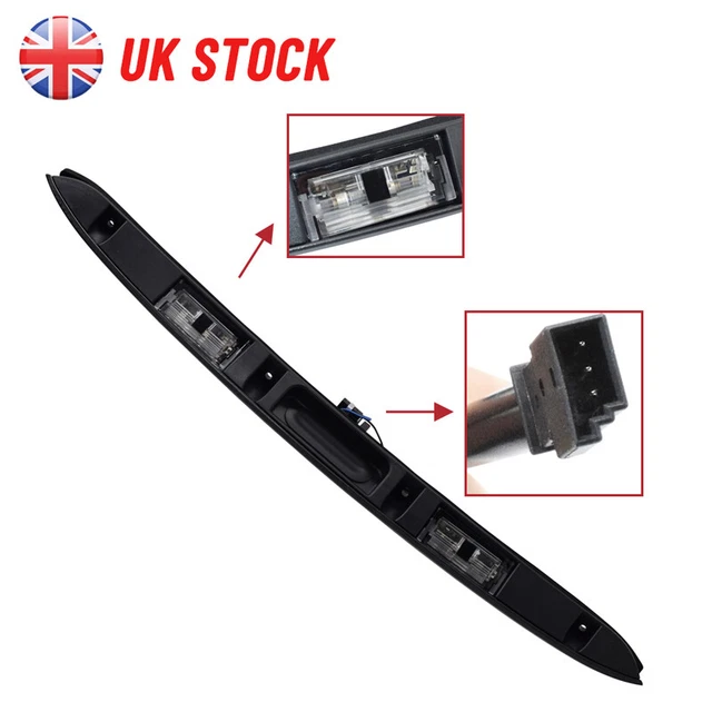 Black Car Trunk Lid Grip With Key Button For- E46 325I 323I 328I 51137171699 Black
