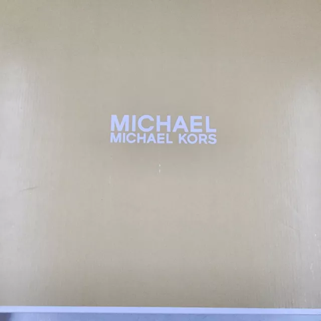 MICHAEL Michael Kors Isla Platform High Block Heel Sandals Women's 10M Luggage 3