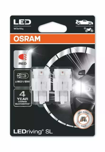 OSRAM LEDriving SL Luz de freno 7515DRP-02B W21/5W no ECE