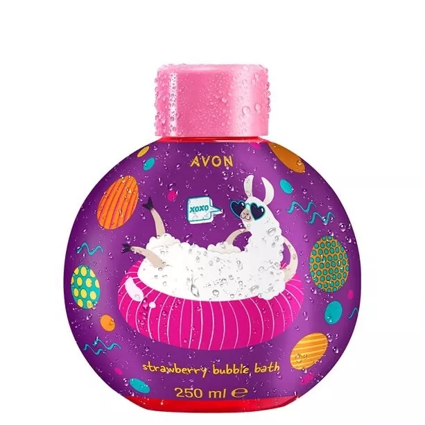 Avon  Schaumbad Baden Bubble Bath  Lama Dude  Erdbeer 250 ml