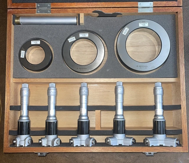MITUTOYO DIGITAL BORE micrometer set (368984) 1,568.21 PicClick