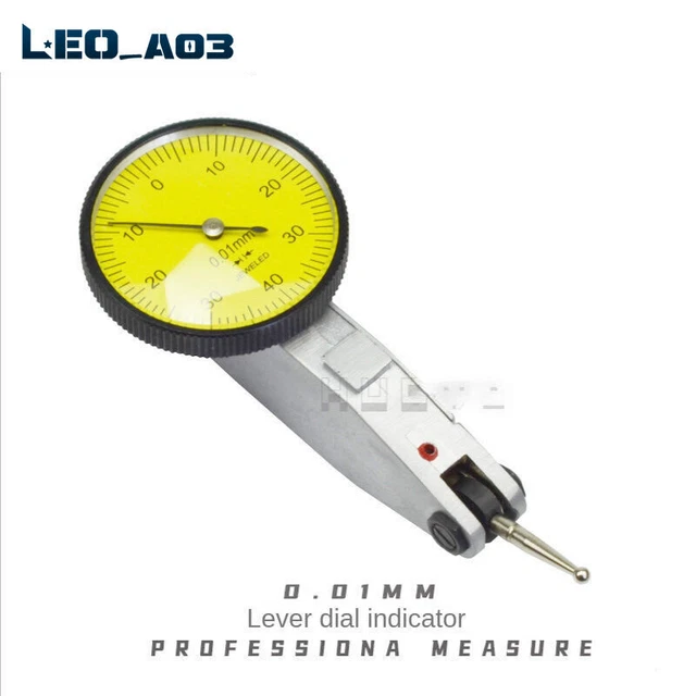 1PC-0-0.8mm 0.01mm Lever Dial Test Indicator Jewelry Type Tip