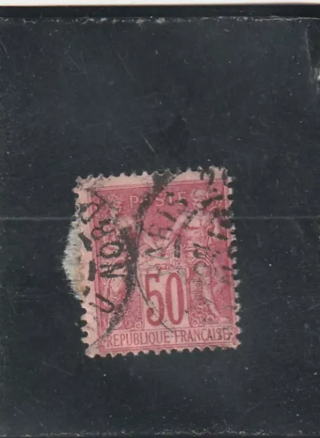 L5667 FRANCE TIMBRE Y&T N° 98 " Type Sage  " Oblitéré