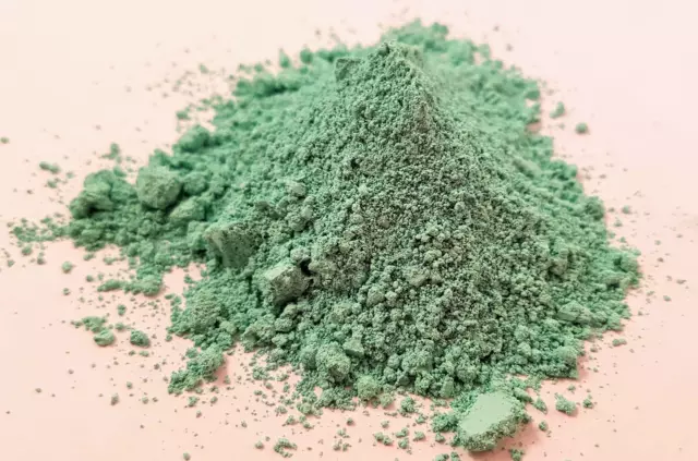 Copper Carbonate Powder, malachite, pigment, fine powder, 5kg.