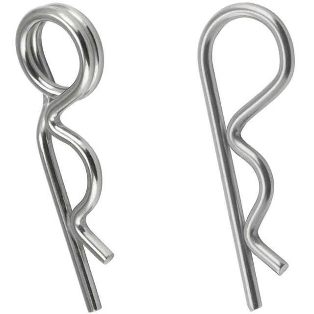 Splinte Sortiment DIOS24 10 Stück Federstecker Ein Produktbild-Vorschau 2