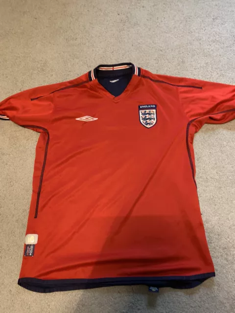England reversible deals football shirt