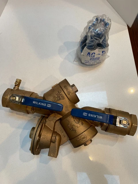 Zurn Wilkins 975XL2. 2" Reduced Pressure Principle Backflow Preventer and ag-5!