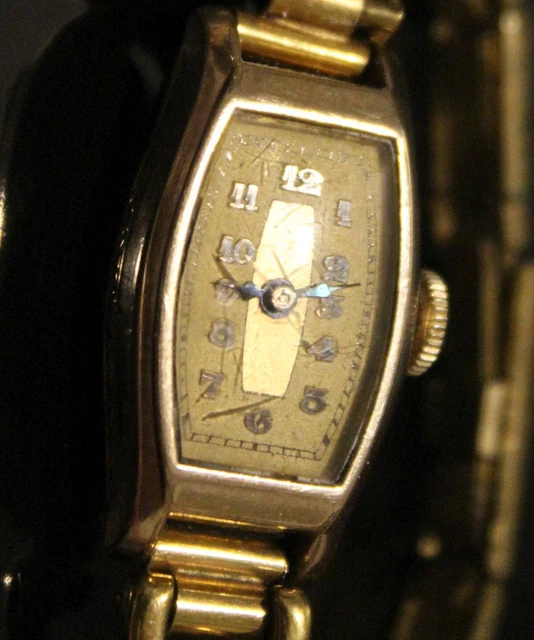 Damen Armbanduhr Walzgold Double 20 Mikron Uhr Wert Walzgold