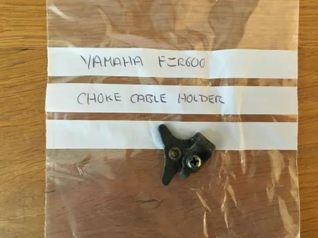 Yamaha FZR600 Choke cable holder bracket , See below