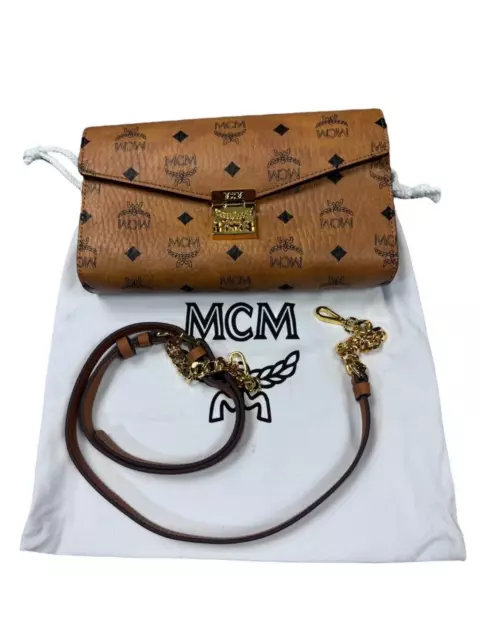 MCM Millie Crossbody Bag in Visetos NWT MSRP $615