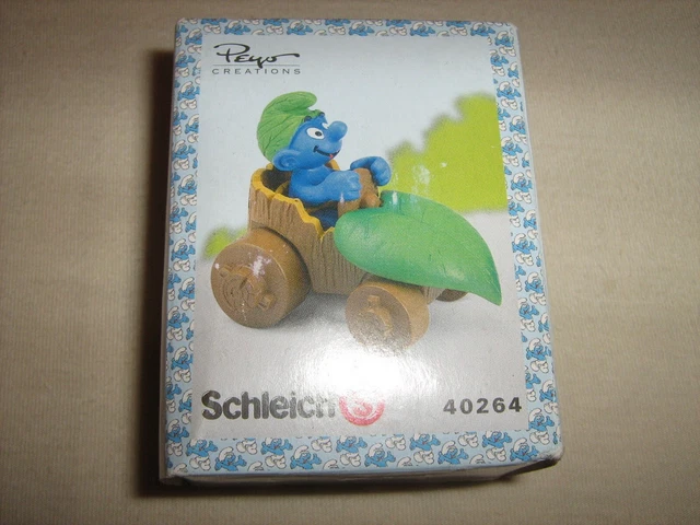 LES SCHTROUMPFS: LES SCHTROUMPFMOBILES, LE CHAMPIGNON - véhicule en résine 14 cm
