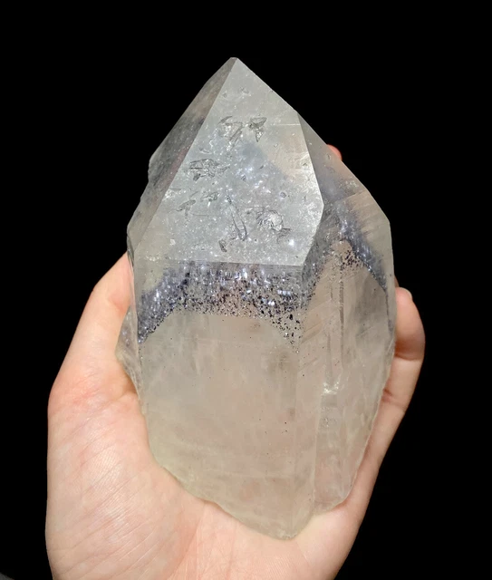 RARE Molybdenite included Quartz - Confianza Mine, Talama, Chile ! RARE Molybdenite included Quartz - Confianza Mine, Talama, Chile !