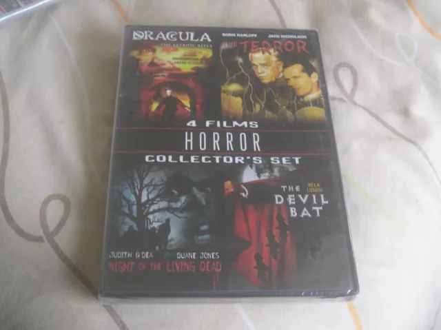 Horror 4 Film Collection [DVD Region 1 NTSC] The Terror Karloff Lugosi etc
