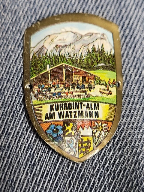 Stocknagel Stockemblem Stockschild - Kührdint Alm am Watzmann (20)