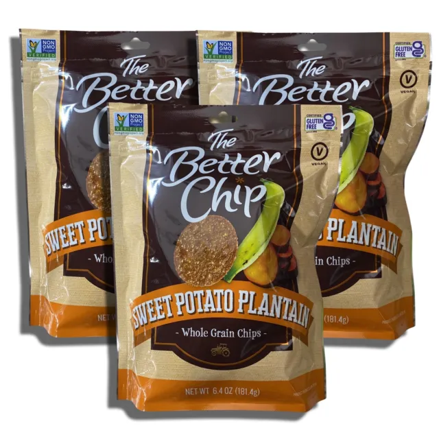 Sucré Patate Plantain Chips By The Better Puce Groupé Par tribeca curations VA
