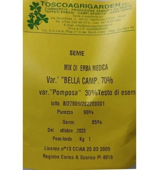 Semi Di Erba Medica Bio Biojoy - 500g | Per Germogli E Coltivazione | Naturale E Senza OGM - Foto 5