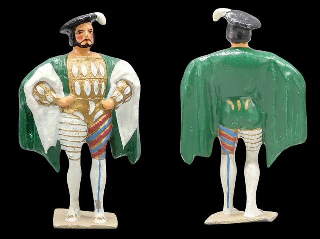 FIGURINE VERTUNNI PLOMB Ancien Type A Philippe Auguste EUR 30,00