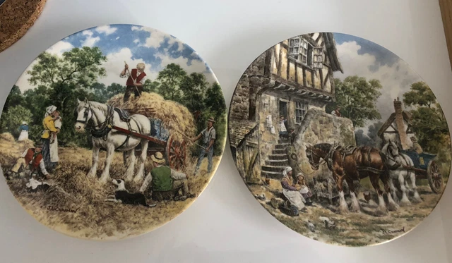 LIFE ON THE Farm by John Chapman Wedgwood Limited Addition Plates. Your ...
