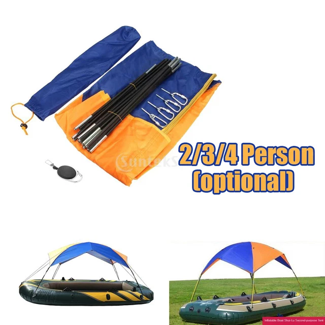 INFLATABLE KAYAK SUN Shade Canoe Awning Canopy Shelter Boat Tent