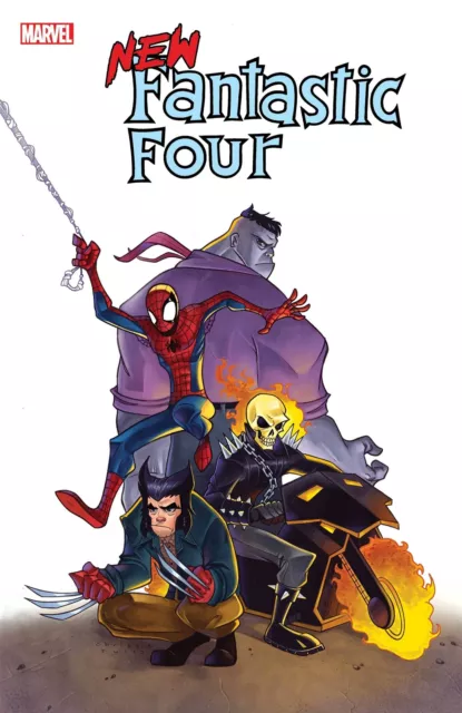 New Fantastic Four #1 Variant Zullo Variant Marvel Comics