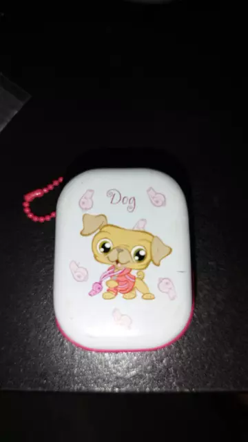 PORTE CLE Littlest Pet Shop Dog boite strap hasbro italy keychain