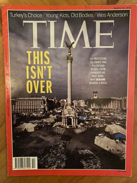 Time Magazine 2014 Zelensky This Isn’t Over Ukraine War Yanukovych Revolt Putin