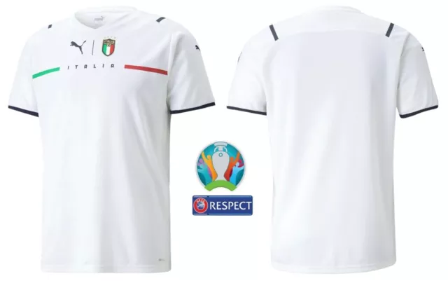 Trikot PUMA Italien EURO 2020 Away I EM Badge Italy ITALIA Azzuri + Spieler